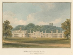 サリー-クレアモント-オールドハウス、1824年 作： John Buckler