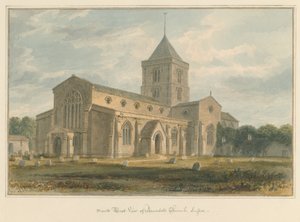サセックス-アランデル教会、1804年 作： John Buckler