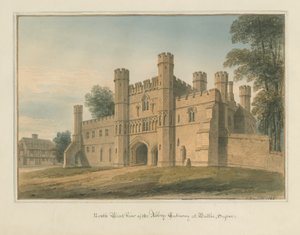 サセックス-バトル-アビーゲートウェイ、1824 作： John Buckler