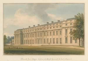 サセックス - Petworth House 作： John Buckler
