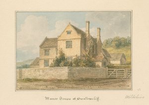 ウィルトシャー-スワロークリフマナーハウス、1817年 作： John Buckler
