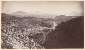 「アリ・ムジッドからの概観、ペシャーワルを振り返って」、1878年頃 作： John Burke