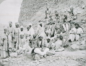 Khyber Chiefs and Khans、Jamrud Fort、ノースウエストフロンティア、1878年頃 作： John Burke
