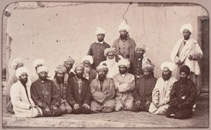 Sirdar Habeeboolah [sic] Gilzai and other Khans、1879 作： John Burke