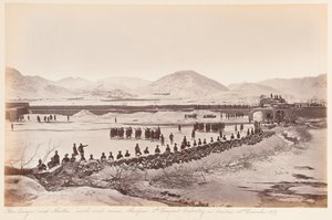 Laager and Abattis、Sherpur Cantonment、1879年12月 作： John Burke