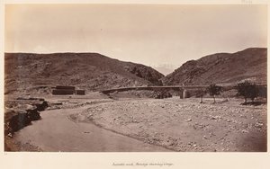 Surakh-aubの橋、1879年 作： John Burke