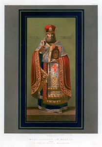 19世紀のモザイクの壁画。