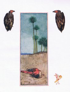 フェロザ、カーマの庭からのイラスト（およびインドからの他の歌詞）、1920 作： John Byam Liston Shaw