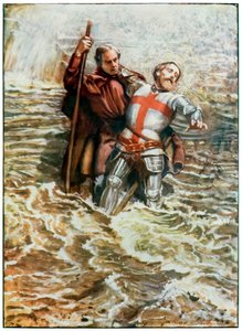 クリスチャンが巡礼者がこの世界から進歩し、ジョン・バニヤン（1628-1688）によってもたらされるものへと川を渡るのを助けてくれる希望があります。