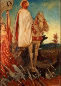カルバリーへの道（パネル） 作： John Byam Liston Shaw