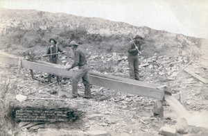 ロッカービルの金塊採掘