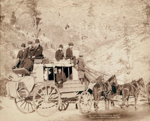 デッドウッド・コーチ サウスダコタを旅する 作： John C. H. Grabill