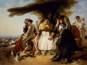 若者と年齢 作： John Callcott Horsley