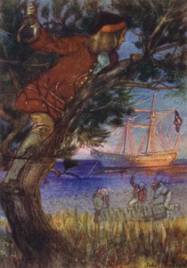 トレジャーアイランドのイラスト 作： John Cameron