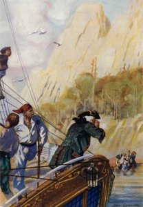 トレジャーアイランドのイラスト 作： John Cameron