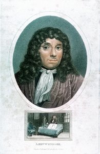 アントンファンレーウェンフック1632-1723、オランダの顕微鏡専門家、c1810 作： John Chapman