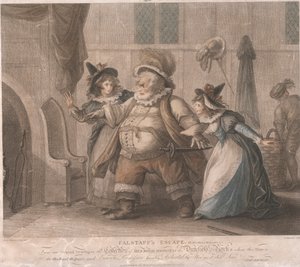 A Fuga de Falstaff - "As Alegres Comadres de Windsor", Ato IV, Cena II 作： John Chapman