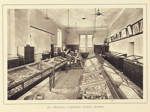 博物館、カンボーン鉱山学校 作： John Charles Burrow