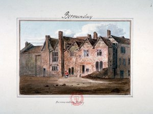聖救世主修道院、バーモンジー、ロンドン、1809 作： John Chessell Buckler