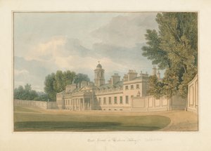 ベッドフォードシャー-ウォーバーン修道院、1824 作： John Chessell Buckler