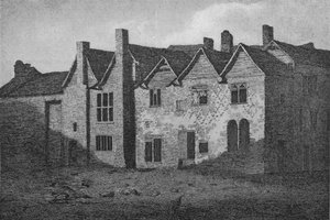 バーモンドジー修道院、19世紀1906 作： John Chessell Buckler