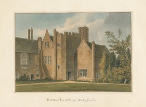 バッキンガムシャー-チェニーズホール、1823年 作： John Chessell Buckler