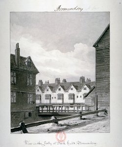 Dockhead Folly、バーモンジー、ロンドン、1820 作： John Chessell Buckler