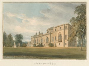 ミドルセックス-チズウィックハウス、1822年 作： John Chessell Buckler