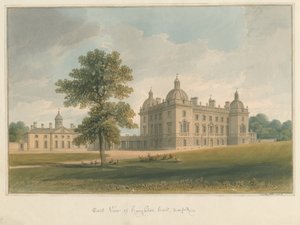ノーフォーク-ホートンホール、1826年 作： John Chessell Buckler