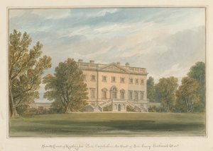 オックスフォードシャー-Kirtlington Park、1827 作： John Chessell Buckler