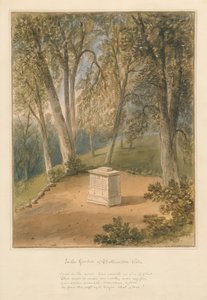 サマセット-Batheaston Villa Garden、1827 作： John Chessell Buckler