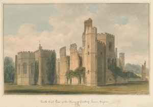 サセックス-カウドレー邸、1825 作： John Chessell Buckler
