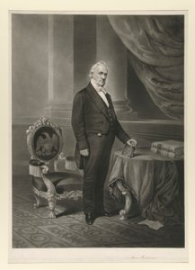 James Buchanan (ファクシミリ署名) 作： John Chester Buttre