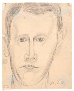 自画像一面 作： John Christensen