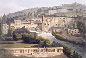 パルトニー橋、パブ。 1806年。