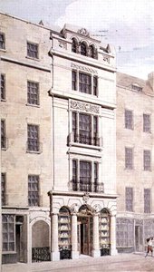 Rundell、Bridge and Rundell、32 Ludgate Hill、1826（紙にトイレ） 作： John Clement Meade