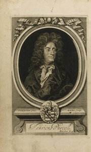 作曲家ヘンリー・パーセルの肖像 1659-1695, 1702 作： John Closterman