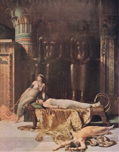 クレオパトラの死 作： John Collier