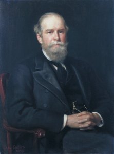 サー・ジョン・ラボック」（1875-1913年頃 作： John Collier