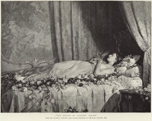 アルビンの死 作： John Collier