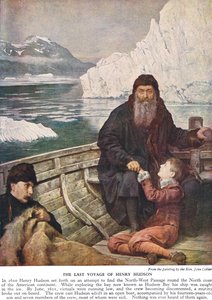 ヘンリーハドソンの最後の航海、1940年代頃 作： John Collier