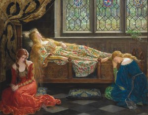 眠れる森の美女 作： John Collier