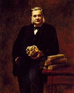 トーマス・ハクスリー (1825-95) 1883 (キャンバスに油彩) 作： John Collier