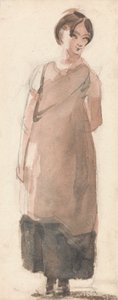 湖水地方の田舎娘 作： John Constable