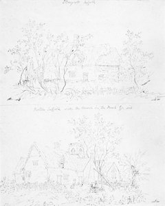カフォーク、サフォークで台無しにされたコテージ 作： John Constable