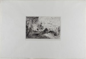 ソールズベリーの古い橋 作： John Constable