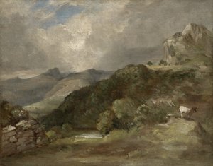 バウフェル、カンバーランド、1807 作： John Constable