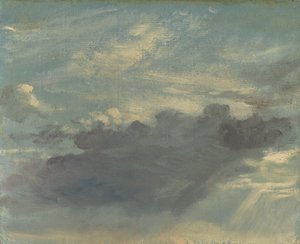 雲の研究、c.1821-22 作： John Constable
