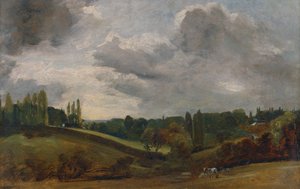 東バーグホルト、約。 1813年。 作： John Constable
