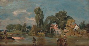 フラットフォード ミル 作： John Constable